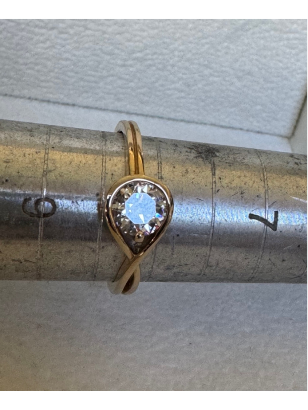 Pandora Infinite 14k Gold Lab-grown Diamond 0.75 ct TW Ring Size 58 (8.5) - Picture 3 of 12